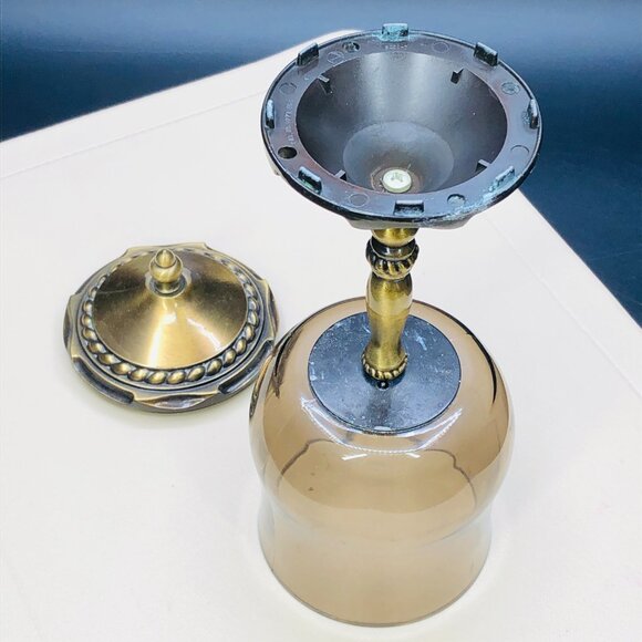 Vintage Amerock Carriage House Apothecary Jar: Chateaucore Bathroom Accessory - Picture 8 of 13